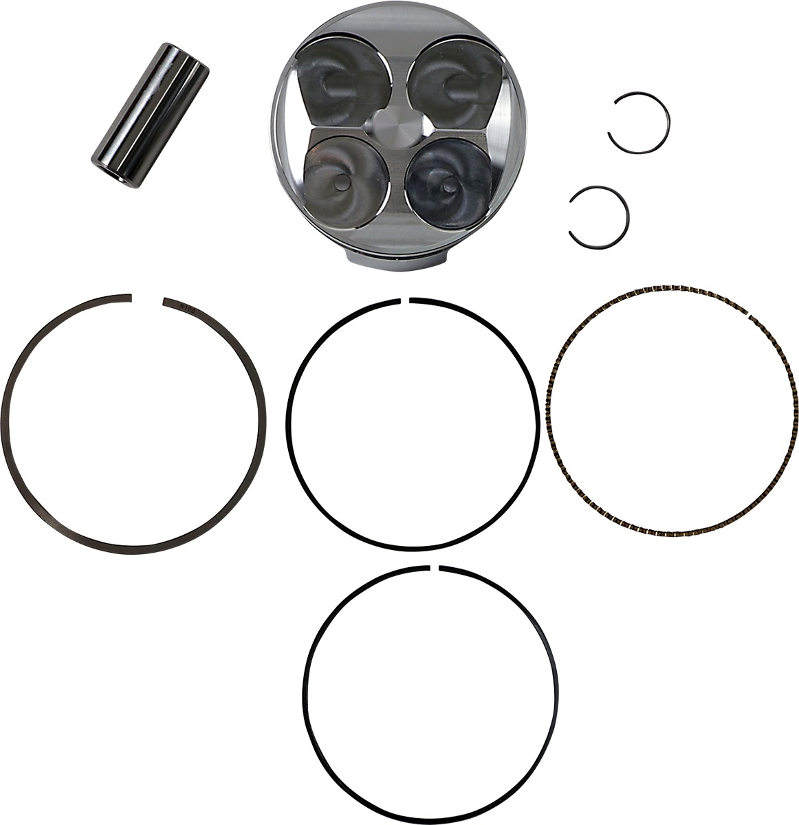 JE Piston Pro 13.8:1 Piston Kit For 04-05 Honda TRX450R - Click Image to Close