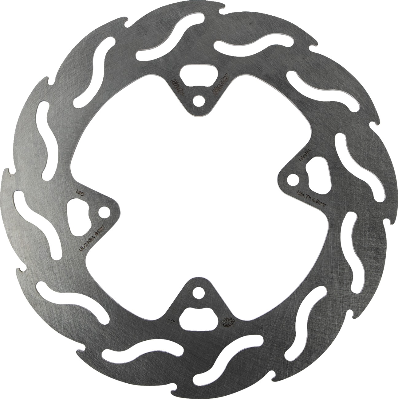 Moto-Master Flame Front Brake Rotor For Honda CRF150R CR85R CR80 - Front brake rotor For Honda CRF150R, CR85R, CR80 - Click Image to Close