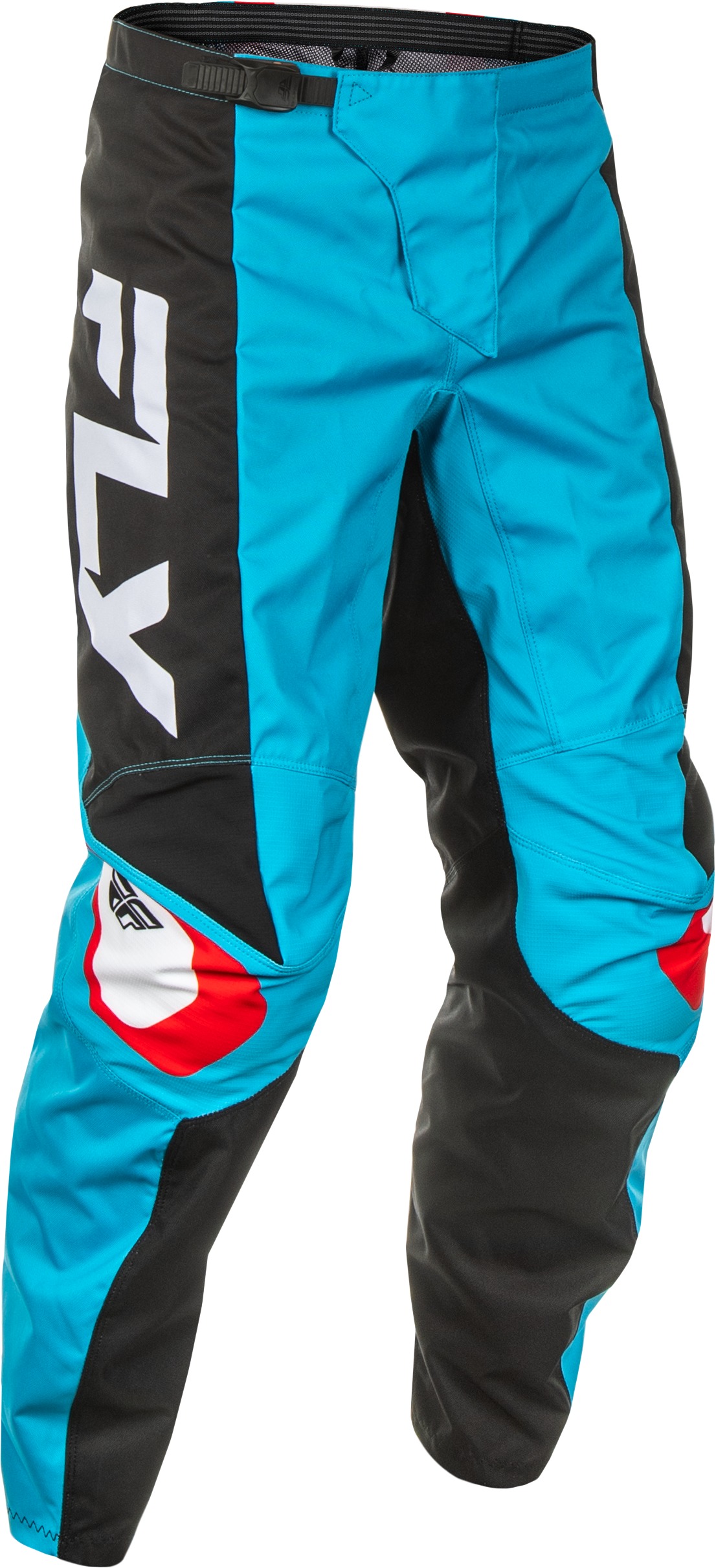FLY Racing F-16 Pants Cyan/Black/White Size 30 - F-16 Pants For Size 30 - Click Image to Close