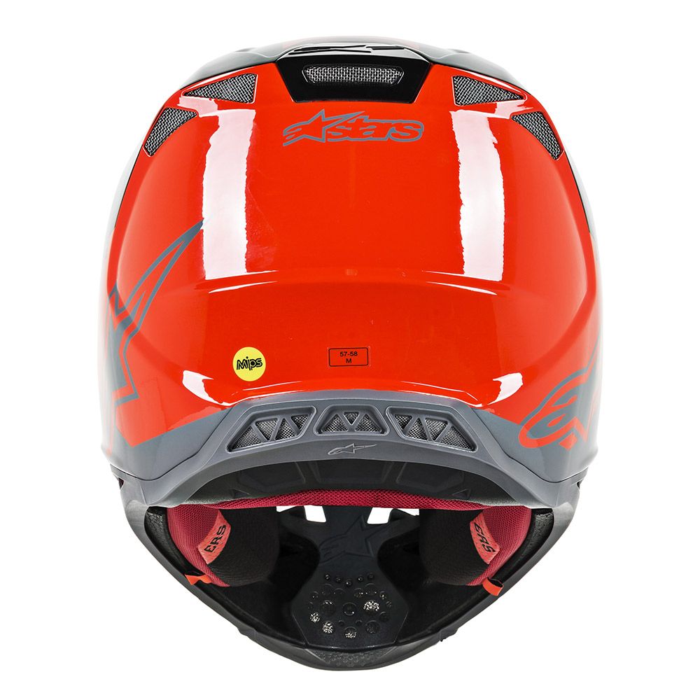 Supertech S-M8 Radium Helmet Gloss Red/Black 2X-Large - Click Image to Close