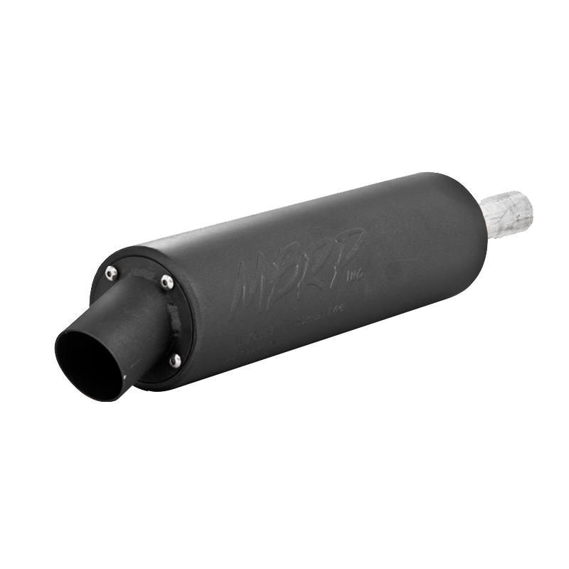 MBRP Slip-On Exhaust Utility Muffler Yamaha YFM200/225 1983-87 - Direct replacement slip-on exhaust For Yamaha YFM200/225 - Click Image to Close