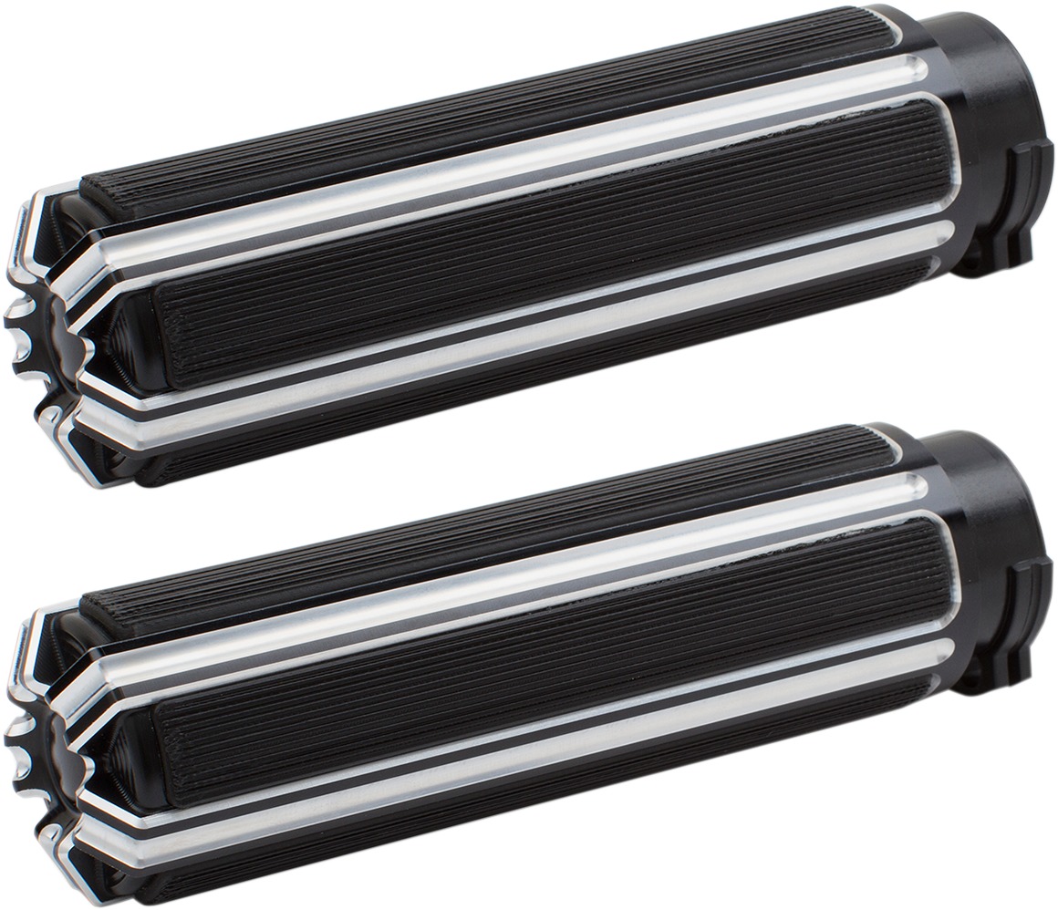 Arlen Ness 10-Gauge Grips Black TBW - Click Image to Close