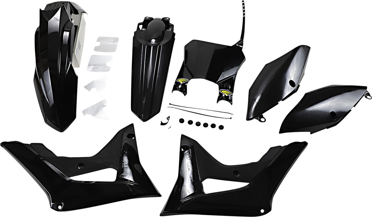 Cycra Black Replica Plastic Kit For 17-21 Honda CRF250R CRF450R - Click Image to Close