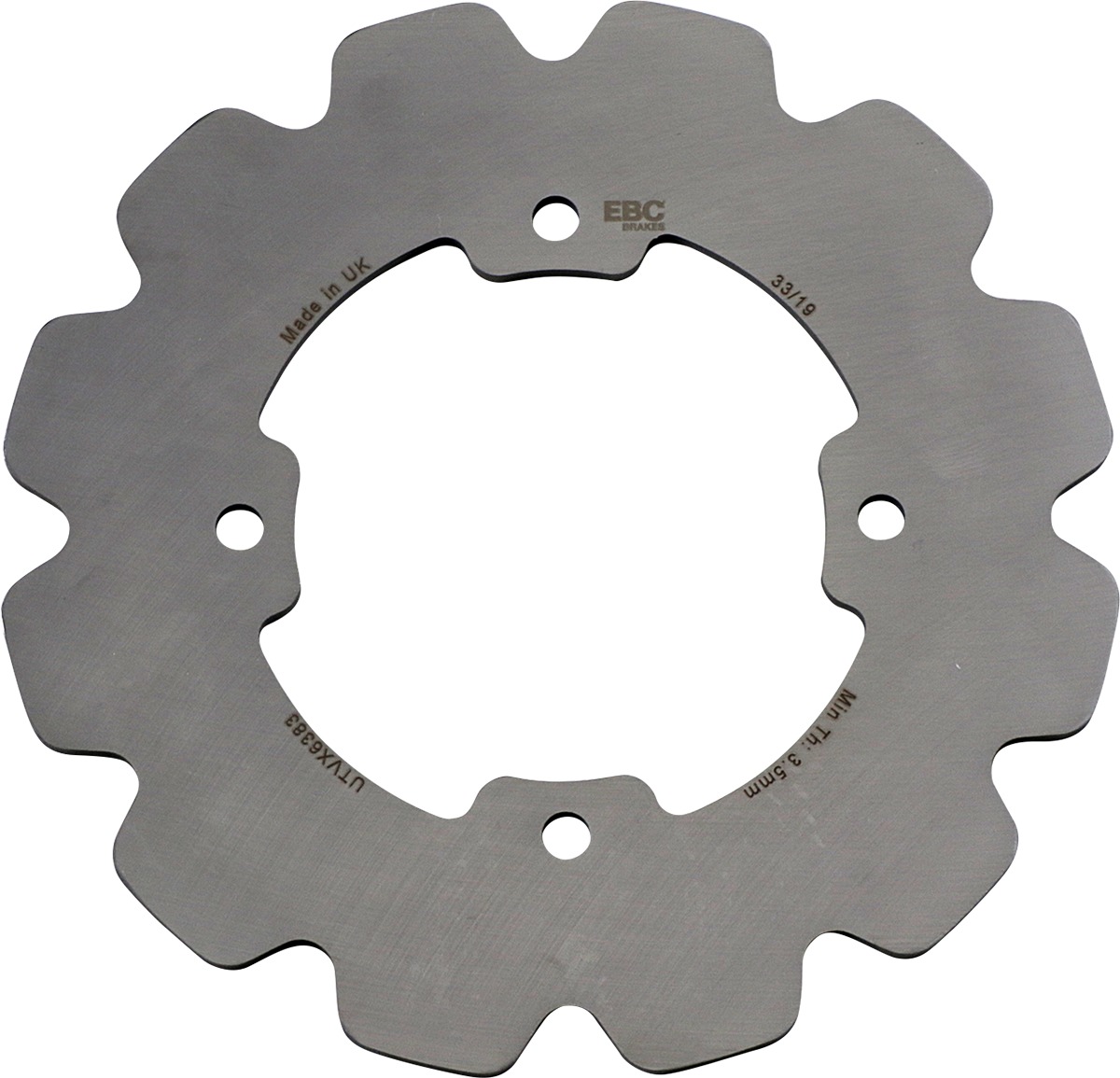 UTVX Rear Brake Rotor Replaces #1436-808 - For 14-16 Arctic Cat Wildcat X - Click Image to Close