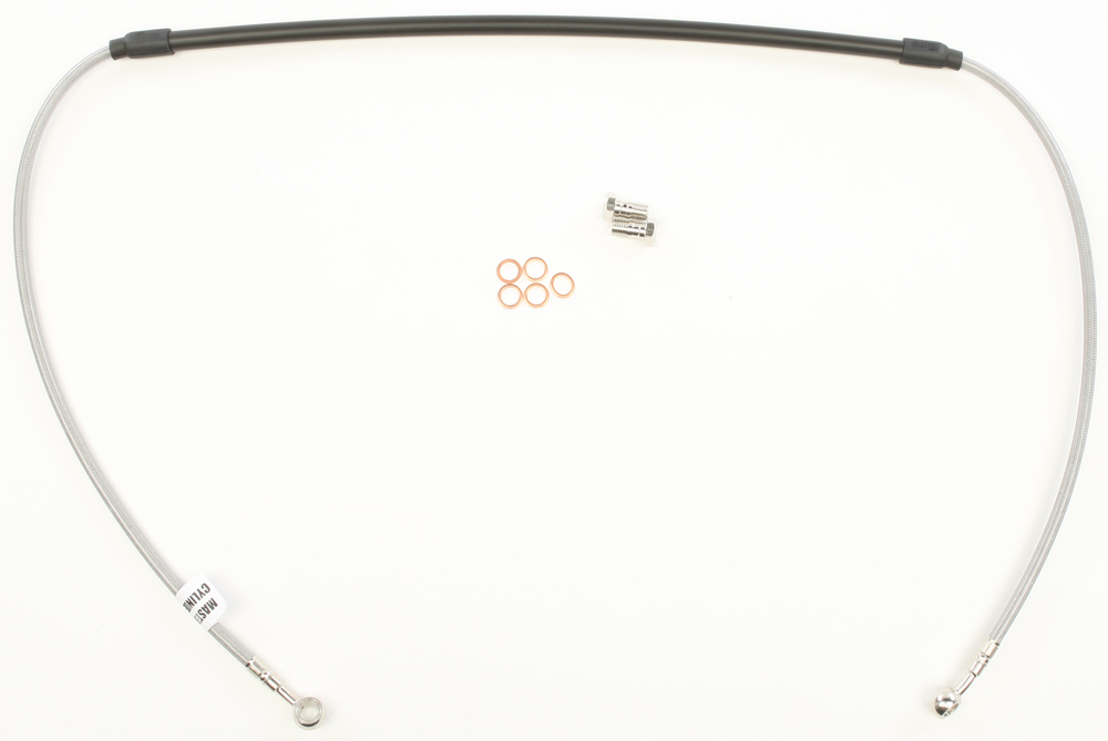 Stainless Steel Hydraulic Front Brake Line - For 2004 Suzuki RM250 - Click Image to Close