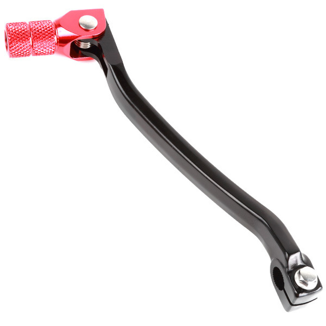 Forged Shift Lever w/ Red Tip - For 93-04 Honda XR250R XR400R - Click Image to Close
