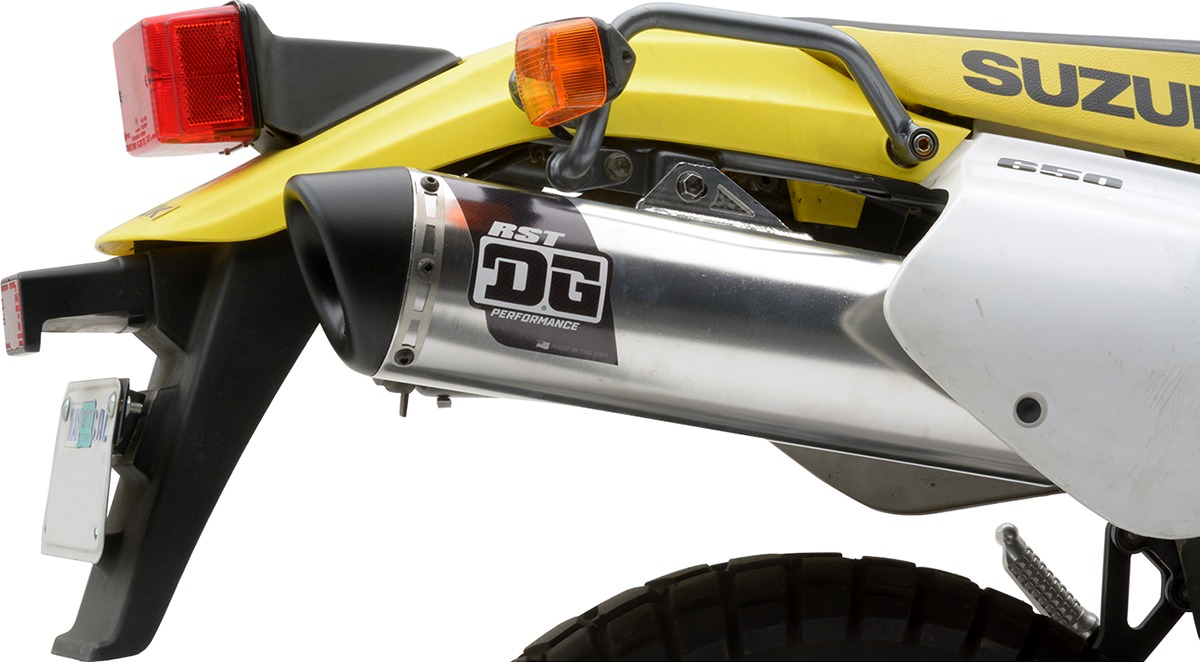 RST Slip On Exhaust - For 96-24 Suzuki DR650 - Click Image to Close