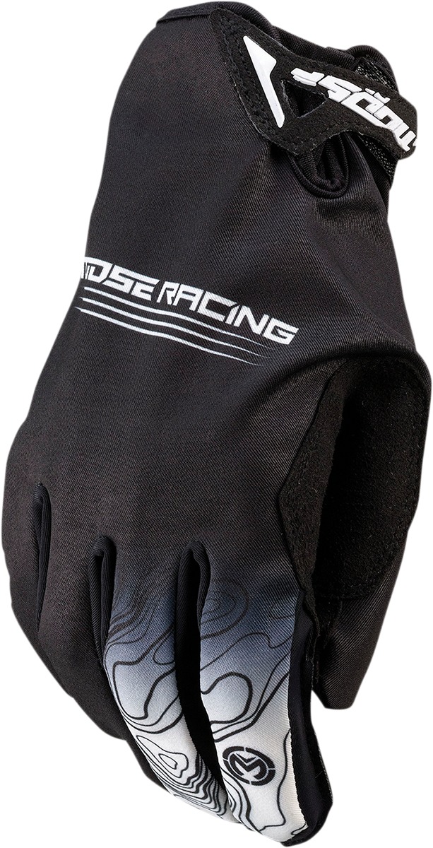 Moose XC1 Gloves Black Men's Large - Windproof, water-resistant gloves for offroad riding - Click Image to Close