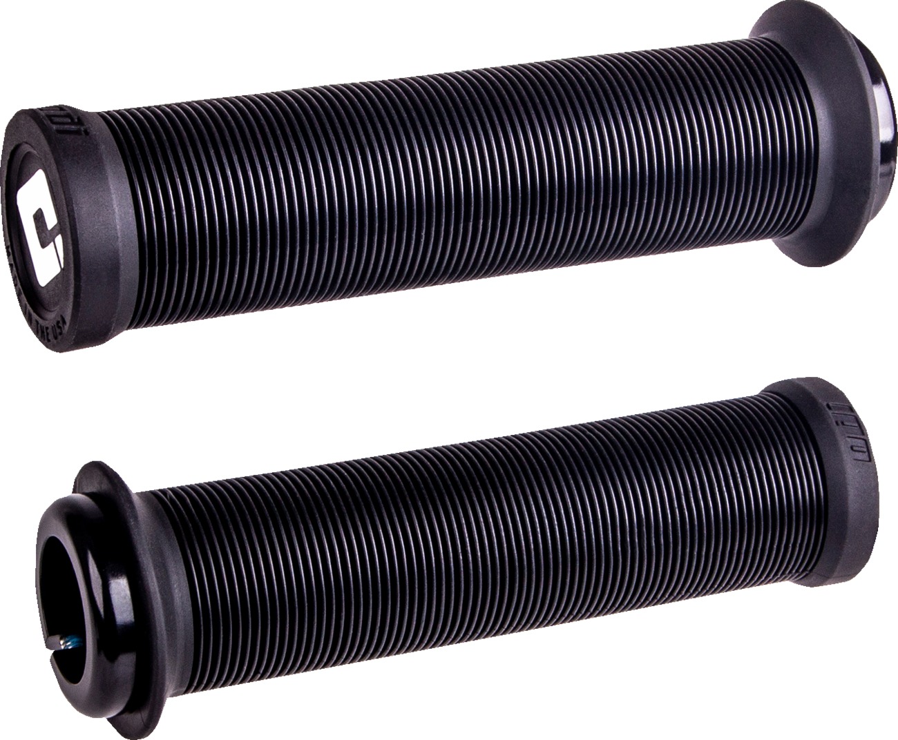 ODI Longneck v2.1 Lock-On Grips Black Pair - Lock-on bicycle grips, black, pair - Click Image to Close