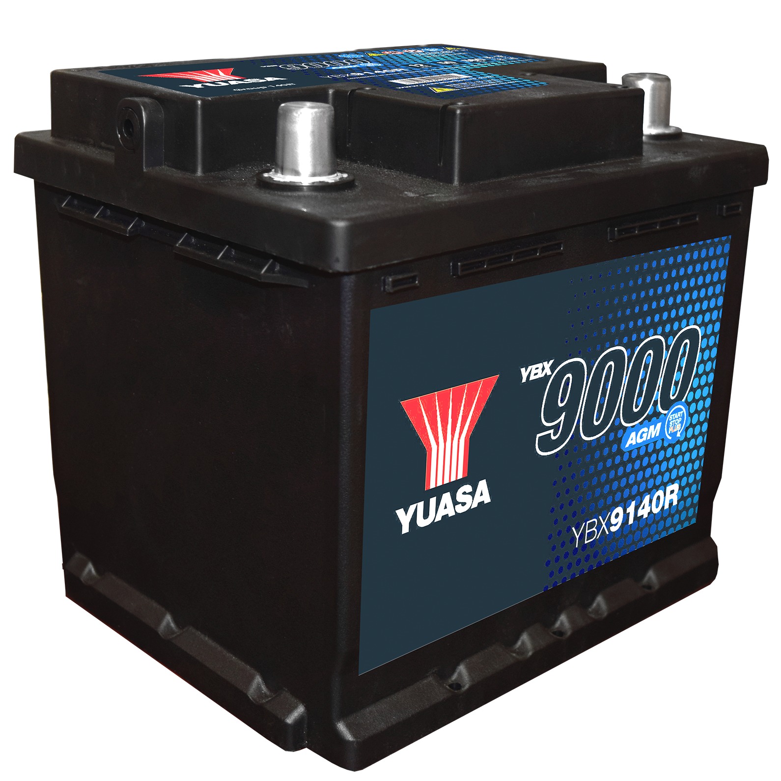 YBX9000 YBX9140R AGM Battery - 560 CCA, 50 Ah, Replaces 4014132-P - Includes Battery Hold-Down Bracket For Polaris Rangers - Click Image to Close