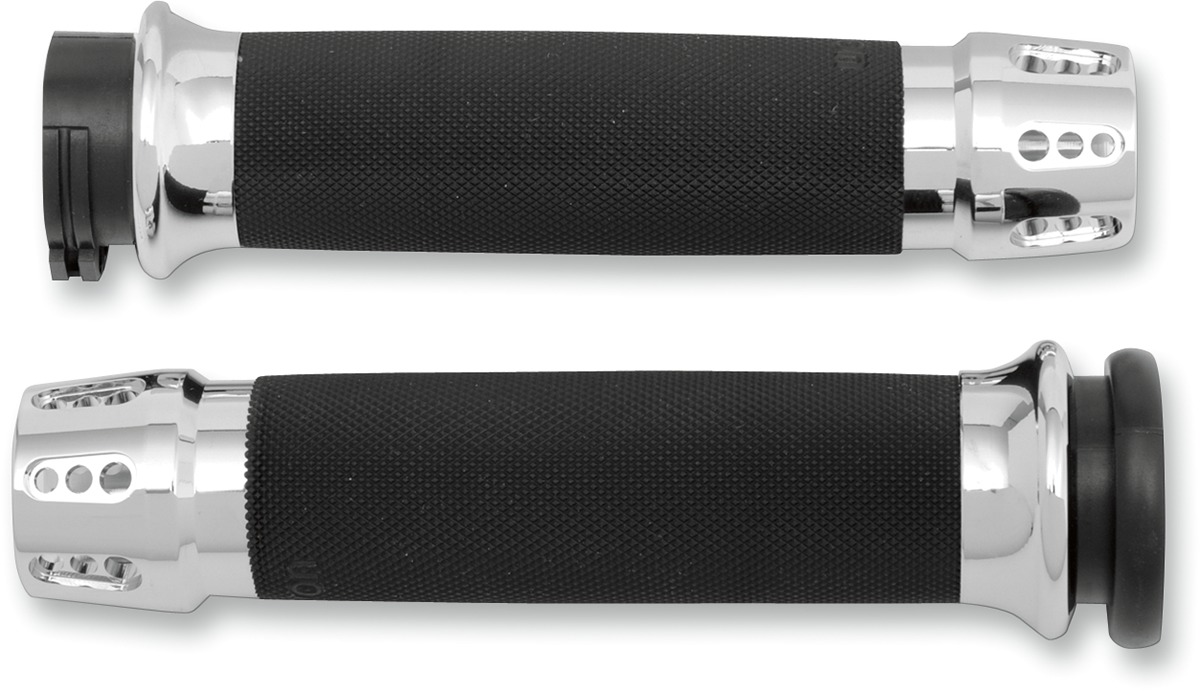 Avon Custom Contour Gatlin Throttle Slide Grips - Black - Click Image to Close