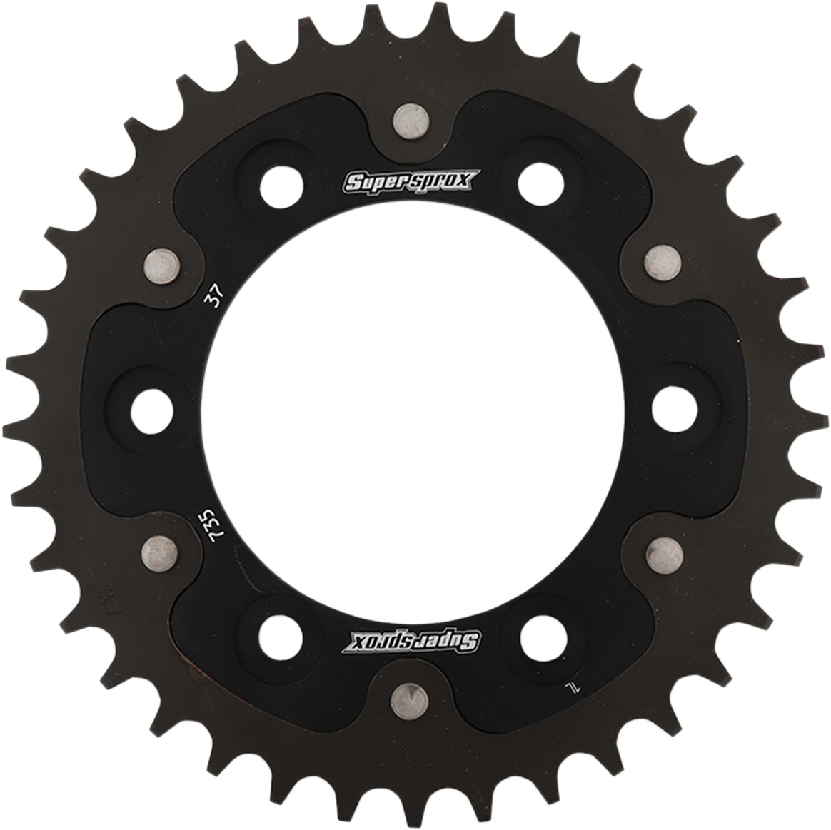37T Sprocket - Black - Click Image to Close