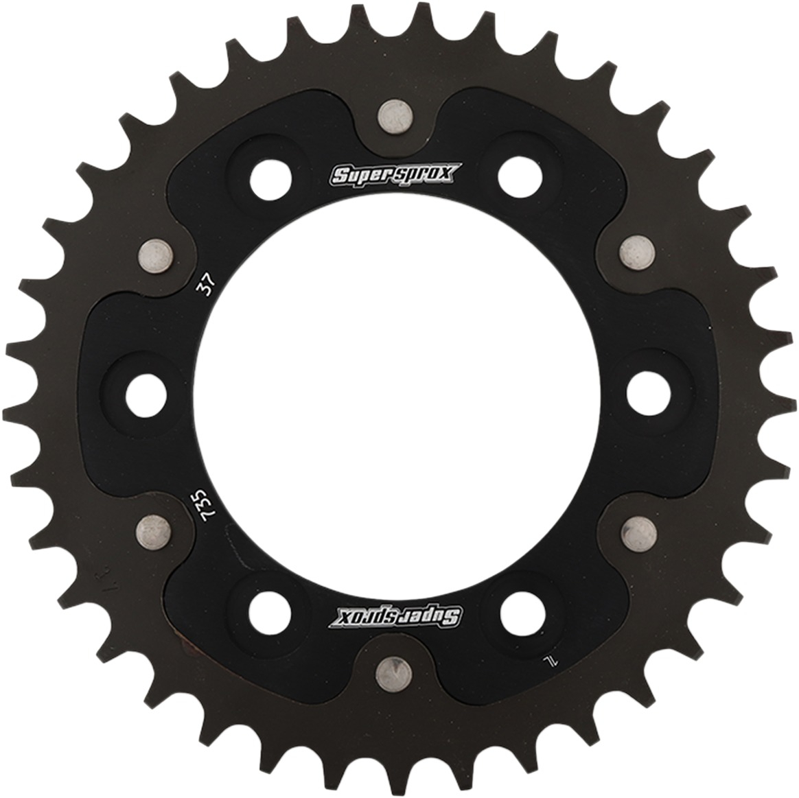 37T Sprocket - Black - Click Image to Close