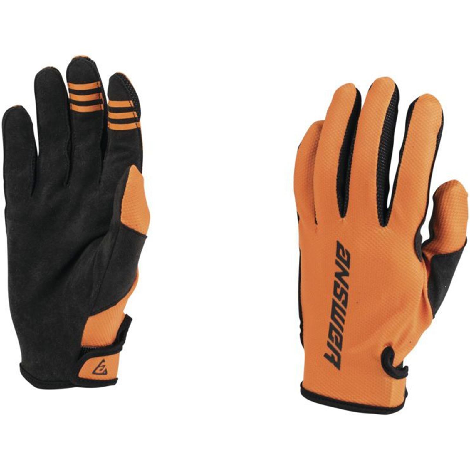Answer 23 Ascent Glove Orange/Black Youth - XS - Click Image to Close