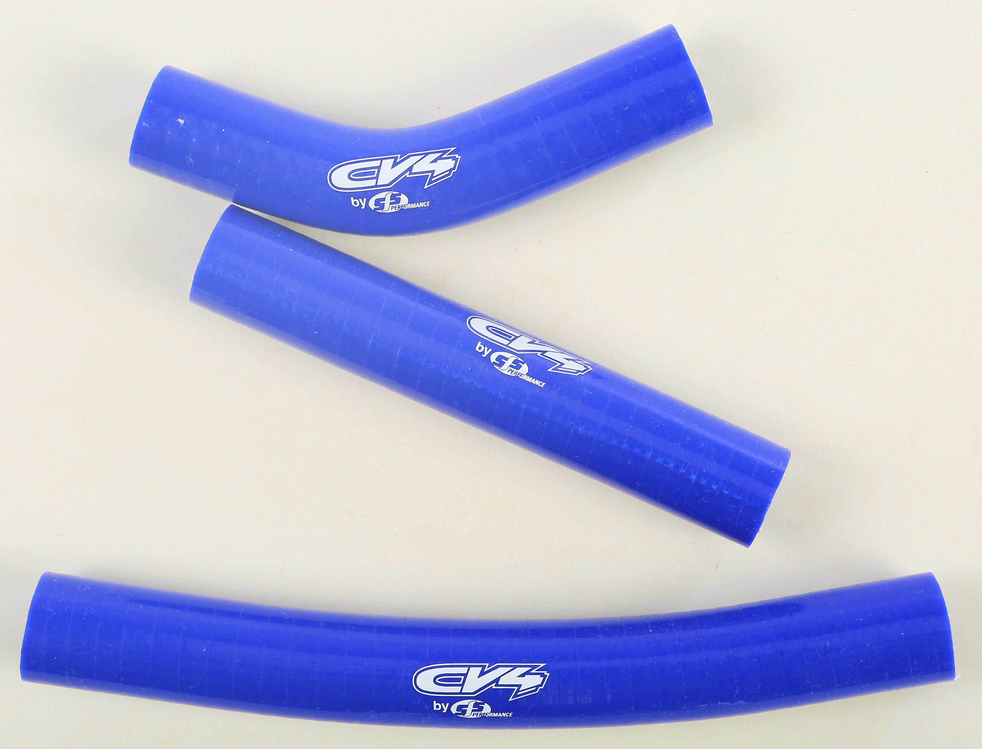 Radiator Hose Kit Blue Silicone CV4 Fits 07-16 Husqvarna KTM 250 - Click Image to Close