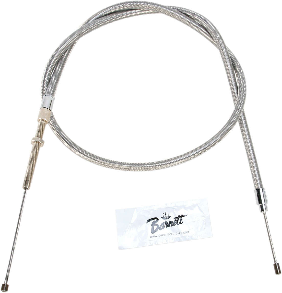 Barnett Clear Coat Stainless Steel Clutch Cable 44" for 75-84 HD Sportster - Click Image to Close