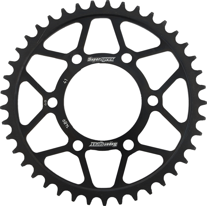 Steel Rear Sprocket 41T - Black - Click Image to Close