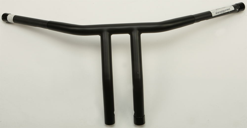 Chubby Pullback Drag Handlebar 10" Black w/Builtin Pullback Risers - Click Image to Close