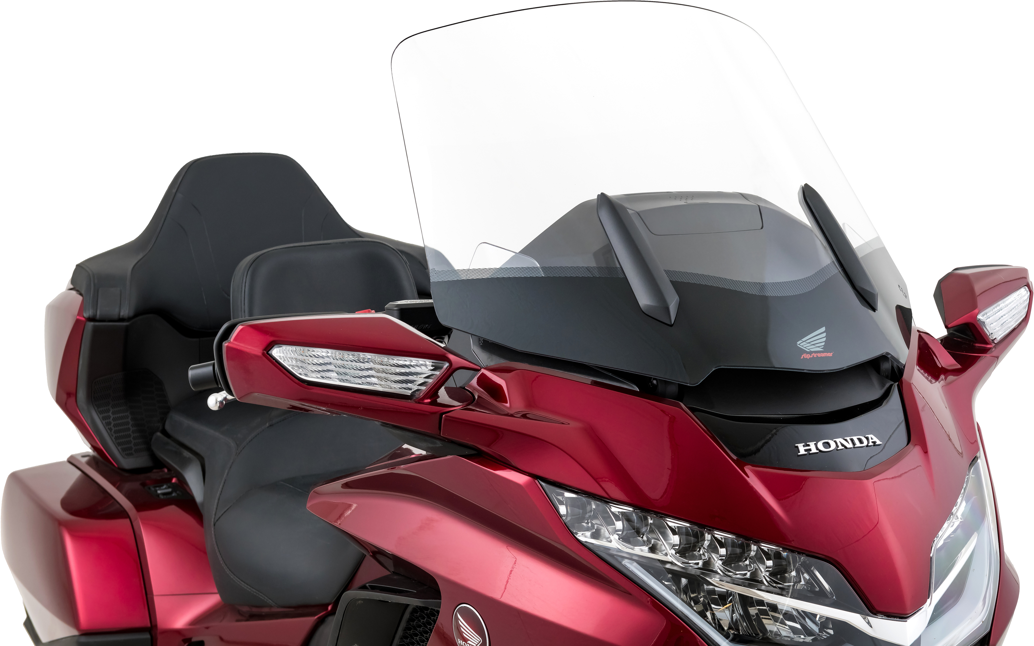 Windshield Wraparound +2" Clear - For 18-20 GL1800 GoldWing - Click Image to Close