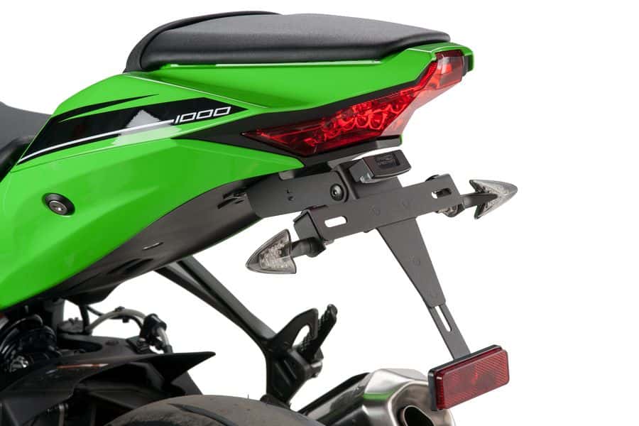 Fender Eliminator Kit - Black - For 16-20 Kawasaki ZX10R Ninja - Click Image to Close