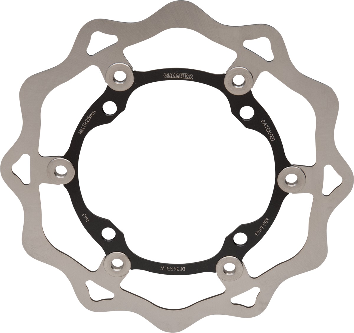 Floating Wave Brake Rotor - Front Disc - Click Image to Close