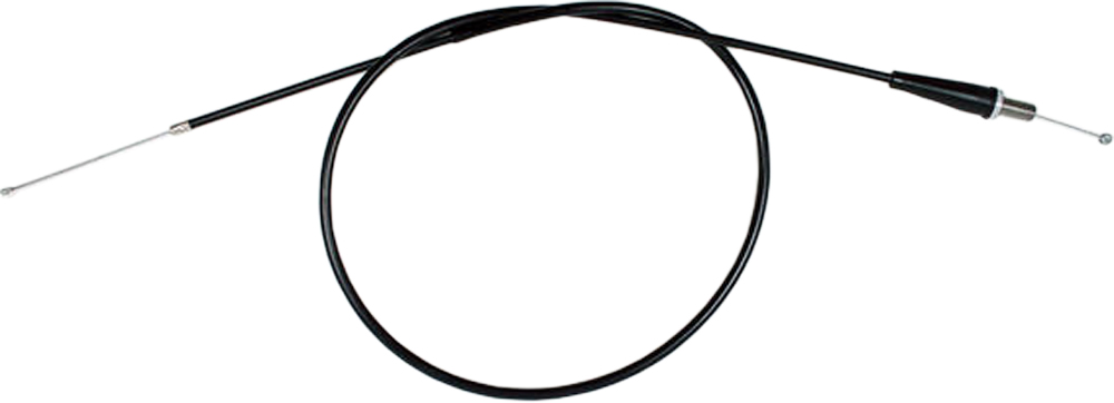 Black Vinyl Throttle Cable - 04-07 Honda CR125R - Click Image to Close