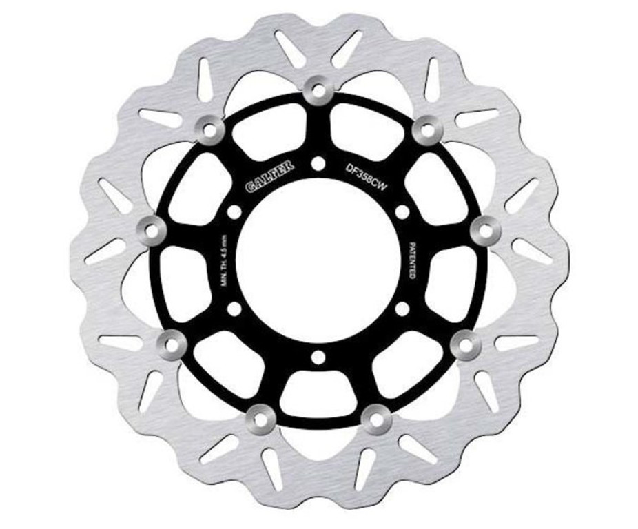 Floating Wave Front Brake Rotor - Suzuki GSXR - Click Image to Close