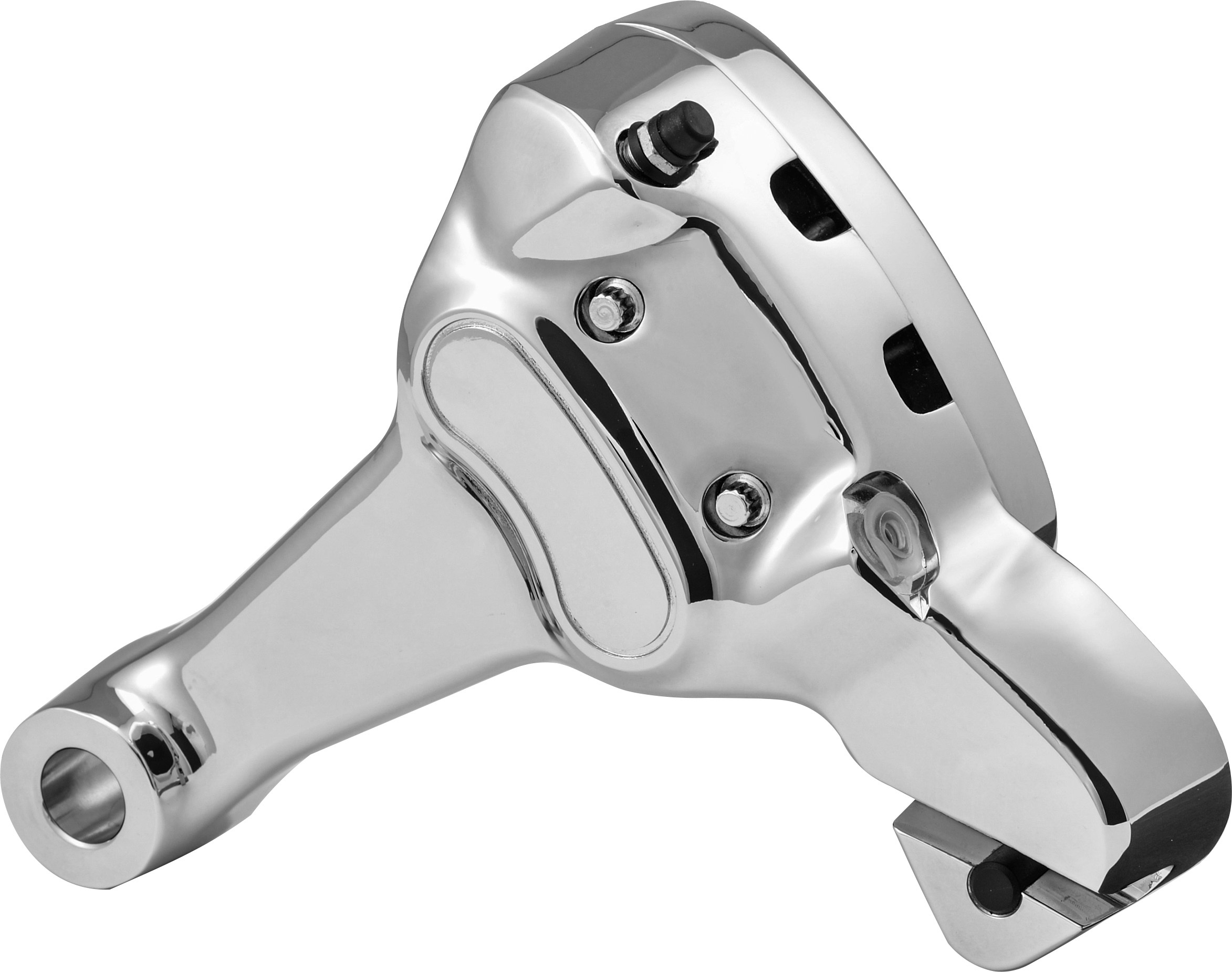 Rear Brake Caliper Chrome - For 00-05 Harley-Davidson Dyna - Click Image to Close