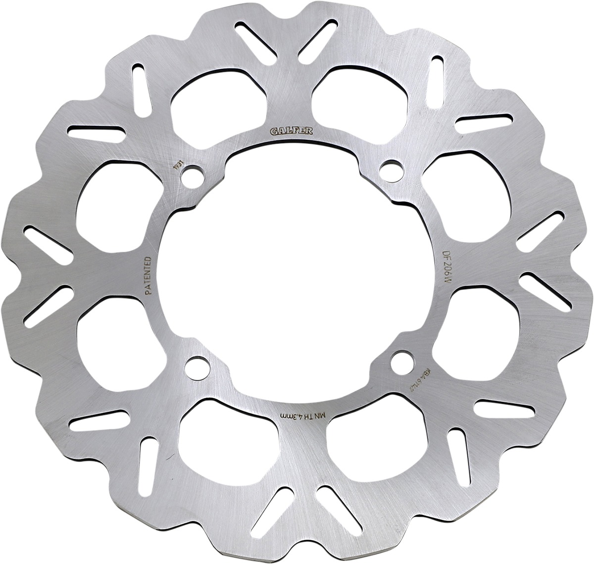 Solid Wave Brake Rotor - Rear Disc - Click Image to Close