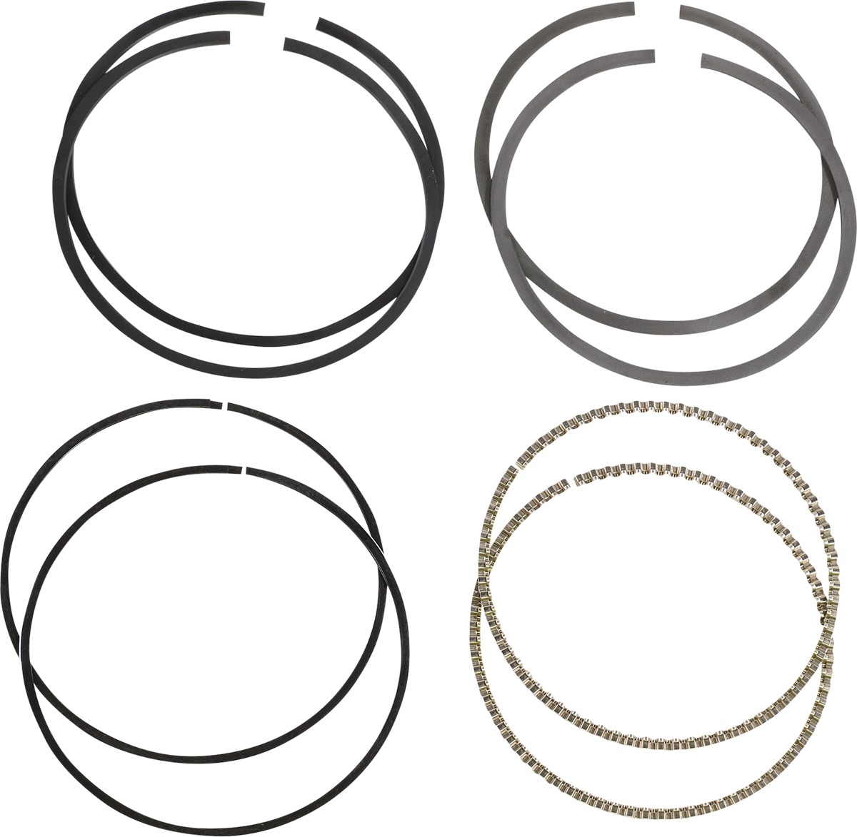 Hastings Moly Rings +.020" for 1550cc Big Twin T.Cam Engines - Click Image to Close