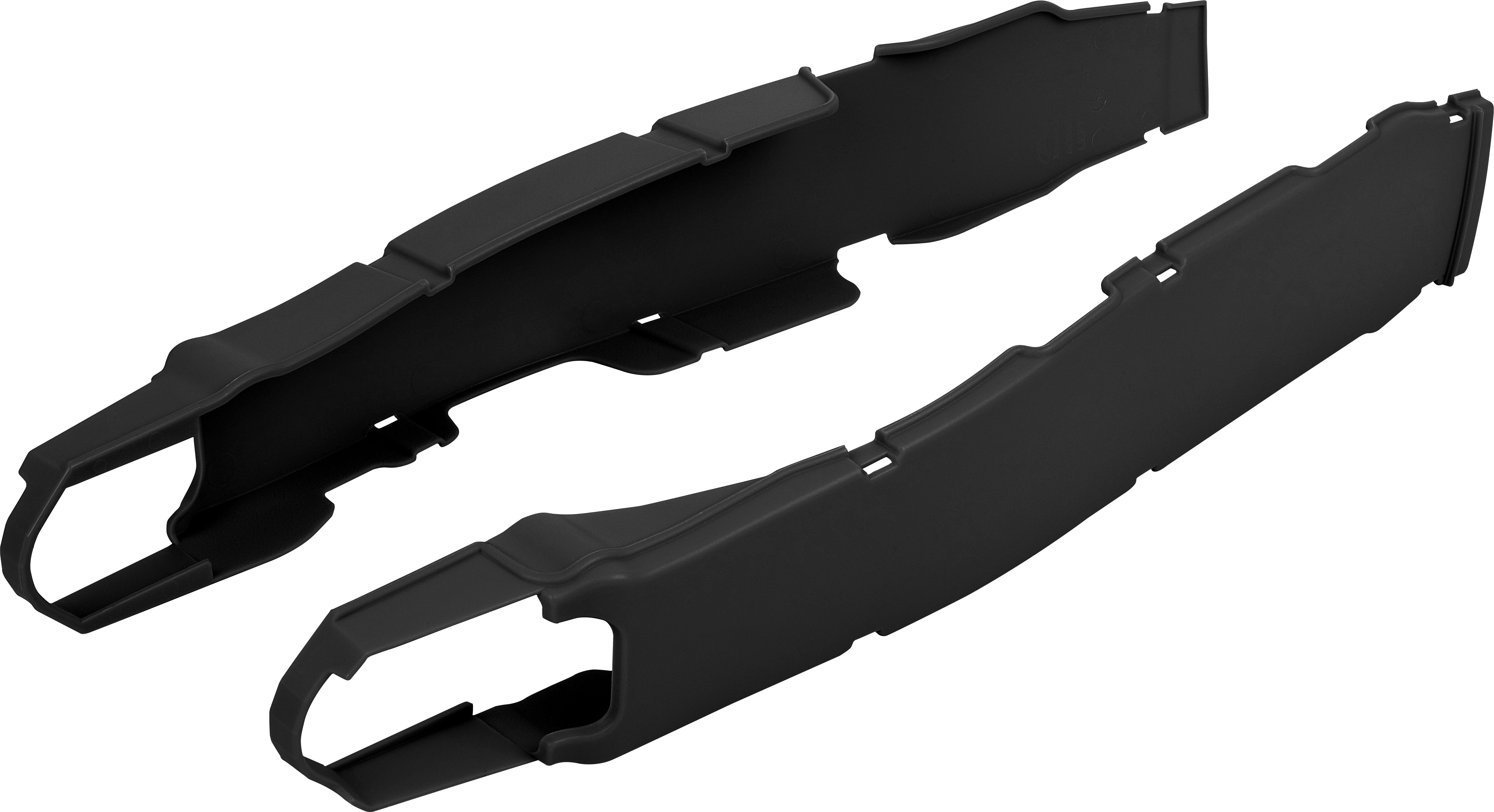 Black Swingarm Protectors - For 17-20 KX250 & 16-18 KX450 - Click Image to Close