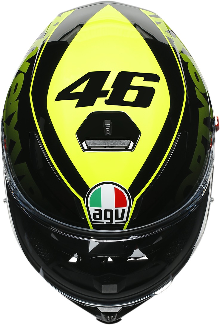 K5-S Fast 46 Street Helmet Black/Yellow Small/Medium - Click Image to Close