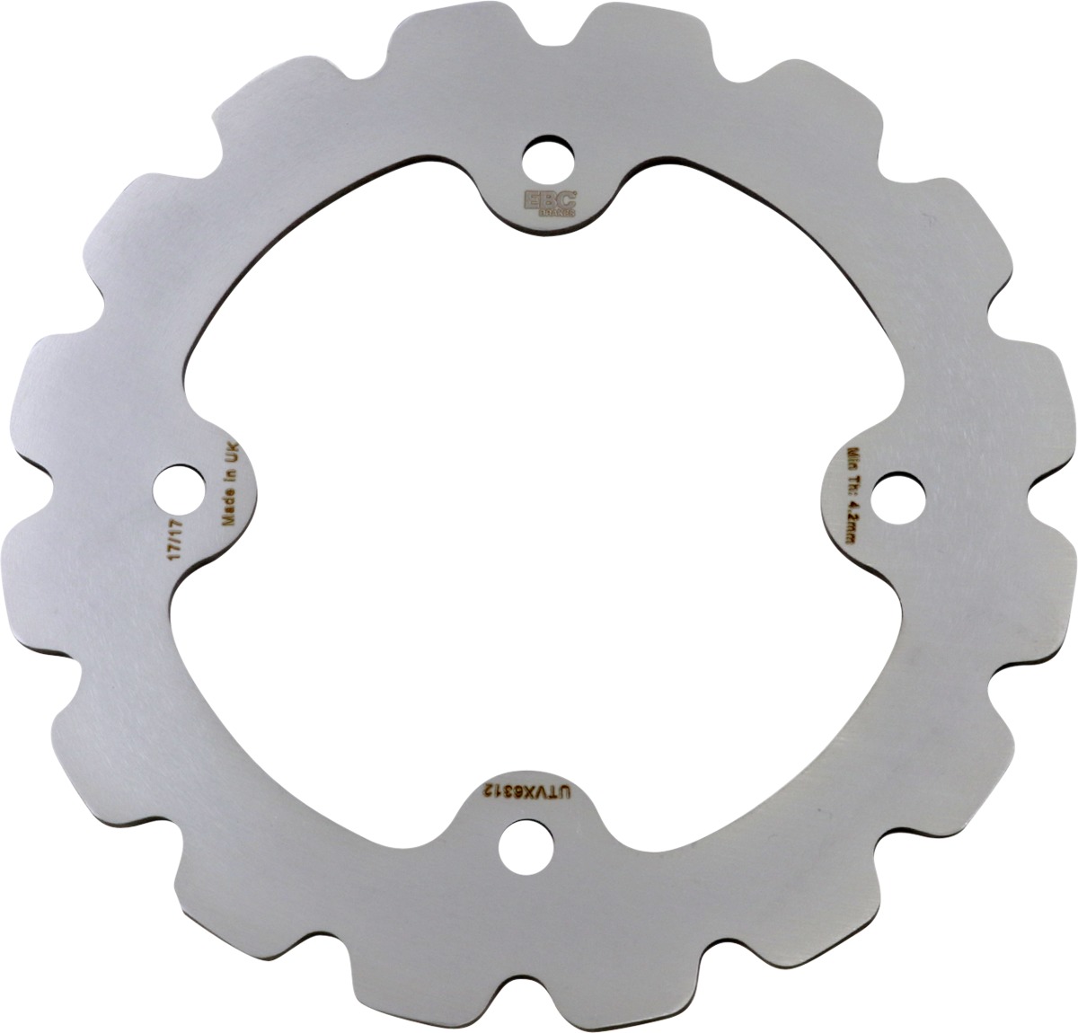 Contour Solid Front Brake Rotor 235mm - Click Image to Close