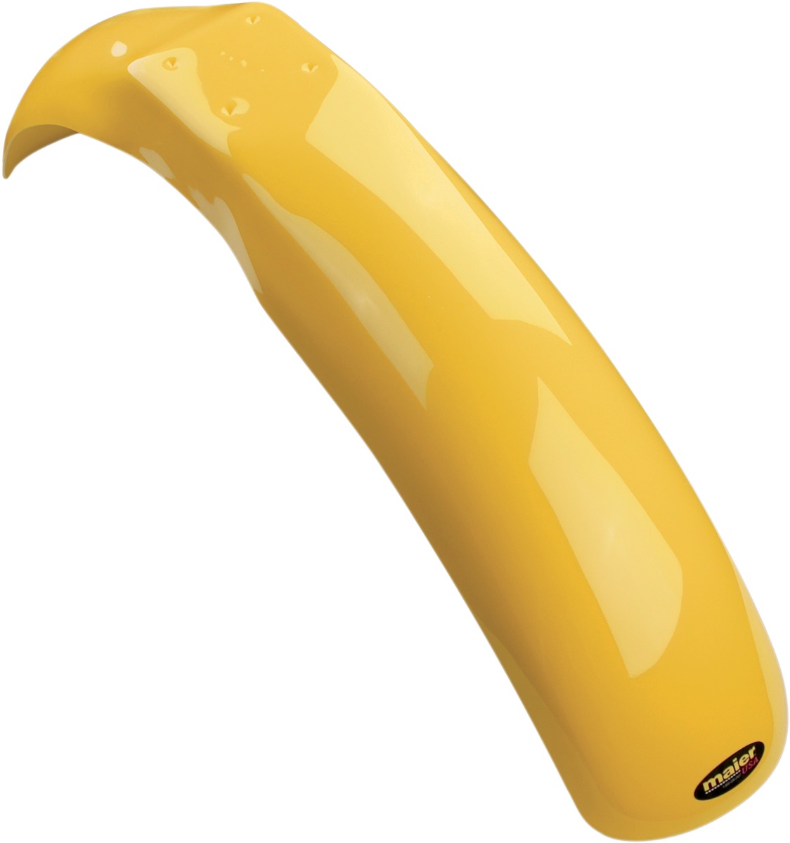 Front Fender Yellow - Fits Most 80-81 Suzuki RM125/250/400/465 - Click Image to Close