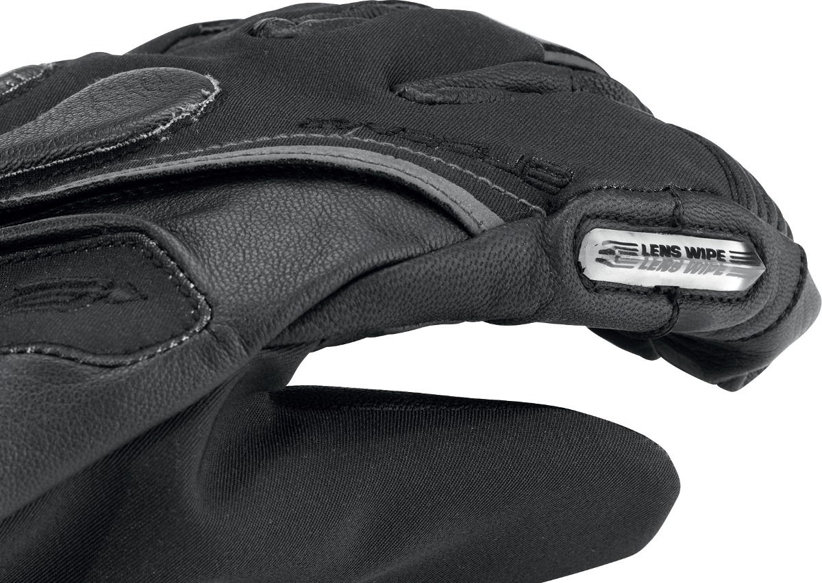 Meridian Snow Gloves Black Small - Click Image to Close