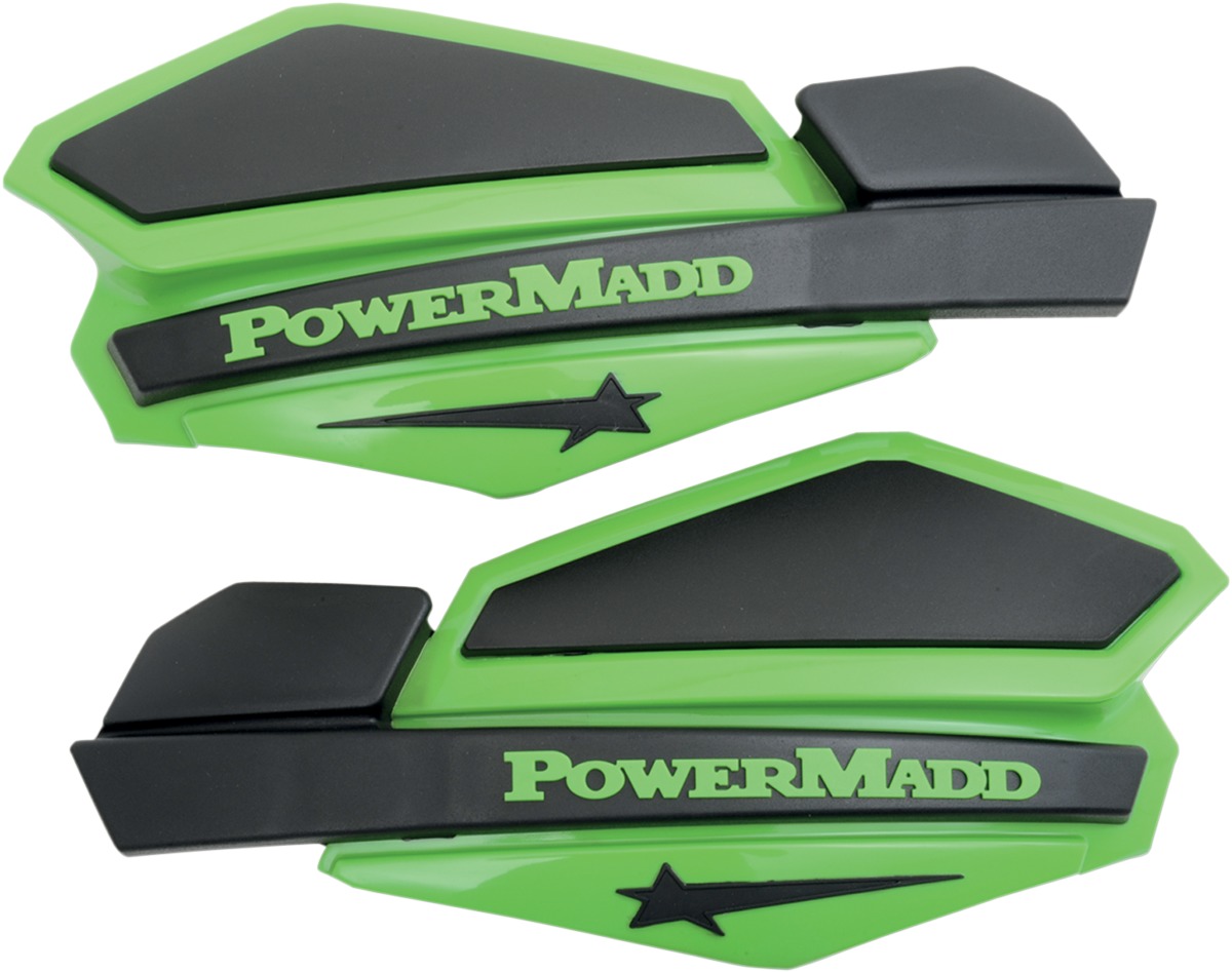 Star Series Handguards (Green/Black) - Guards ONLY, Use mounts 34252 or 34250 - Click Image to Close