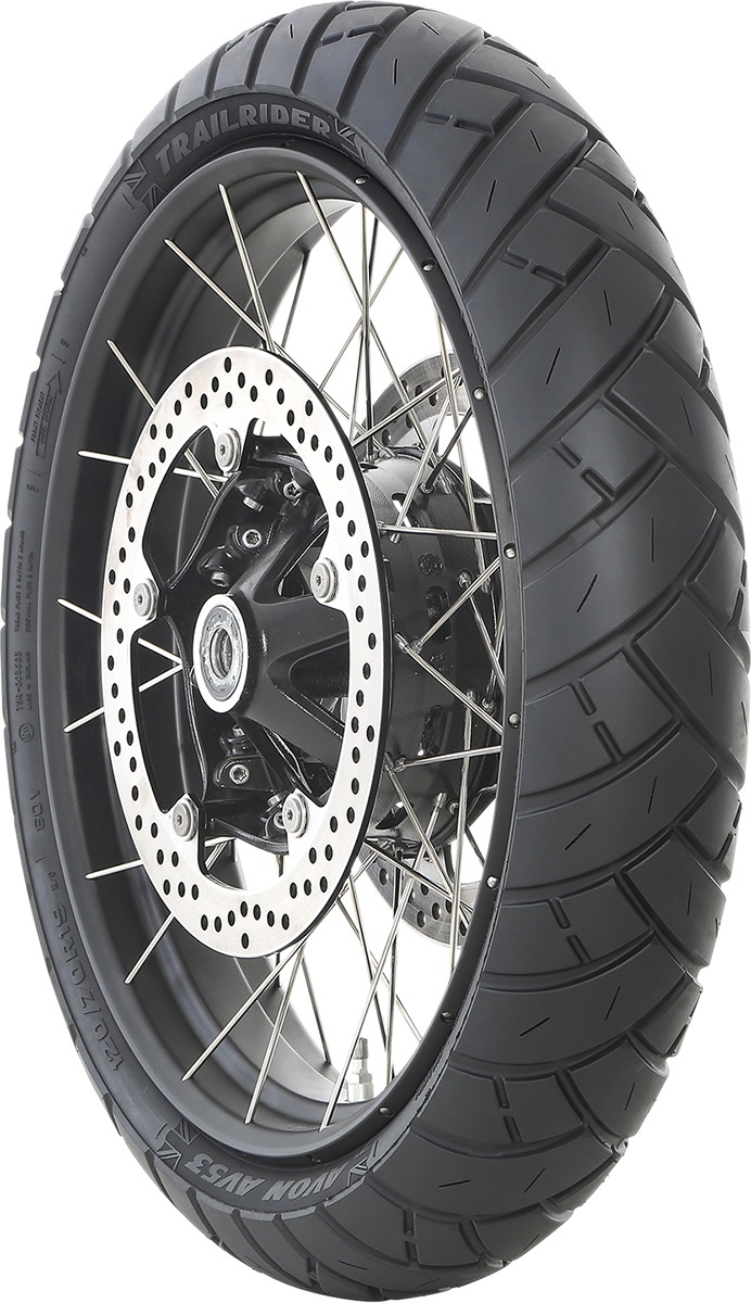 Av53 110/80R18 Trialrider Front Tire - Click Image to Close