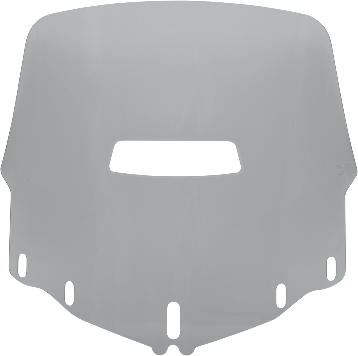 Fixed Tall Windshield 26" Clear w/Vent Hole - For 01-08 Honda GL1800 GoldWing - Click Image to Close