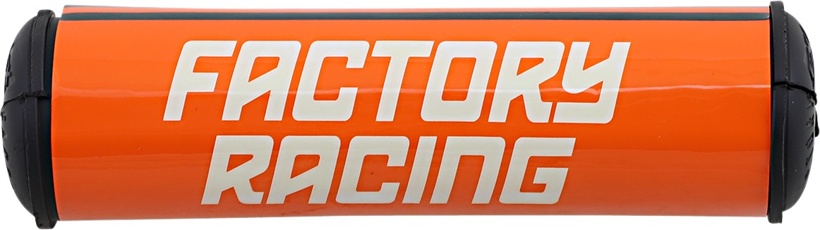 7.5" Wide (Mini) Premium Handlebar Crossbar Pad - KTM "Factory Racing" Orange - Click Image to Close