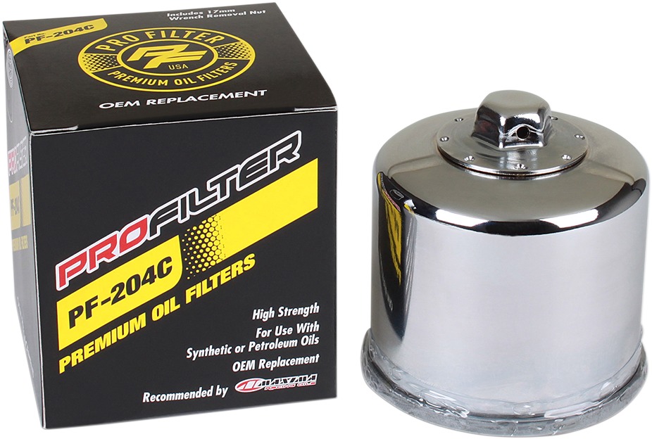 Pro Filter Spin-On Oil Filter PF-204C Black .025 - Click Image to Close
