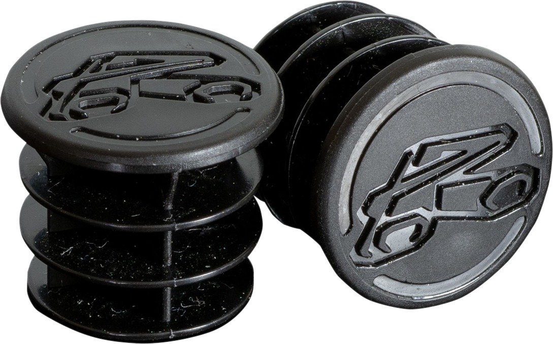 Renthal Fatbar36 Bar End Plugs Black Pair - For Renthal Fatbar36 handlebars only - Click Image to Close