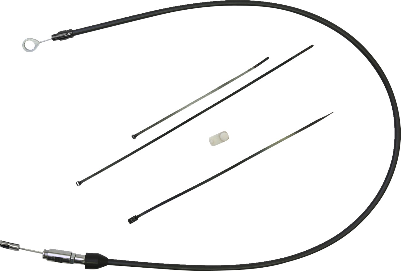 Drag Specialties Quick Connect Clutch Cable Black For Harley FXBR FLSB FLSL - Click Image to Close