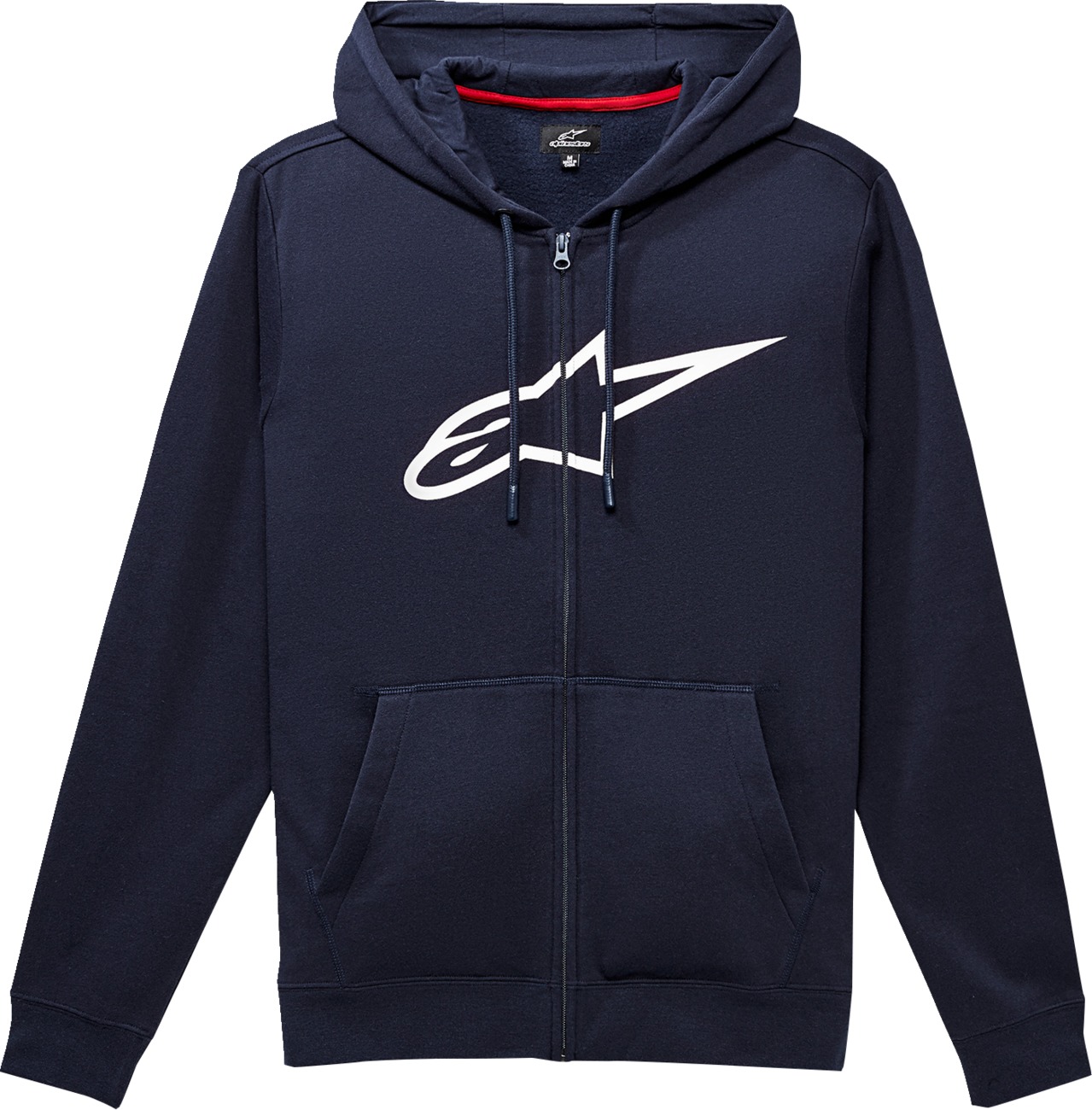 Alpinestars Ageless II Zip Hoodie Navy XL Men's - Men's navy zip hoodie, size XL - Click Image to Close