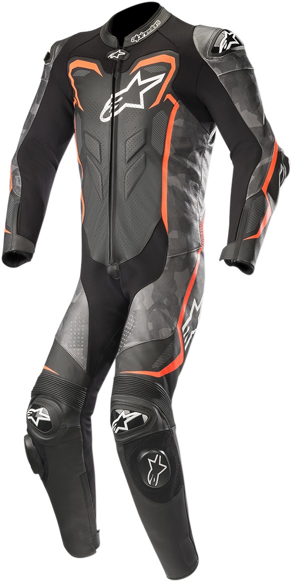 GP Plus One-Piece Suit Black/Gray/Red/White US 42 - Click Image to Close
