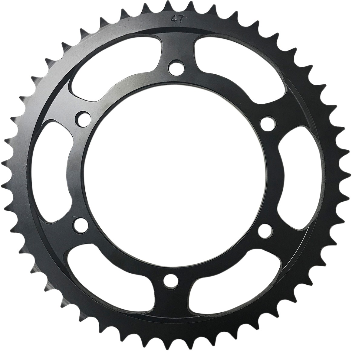 Parts Unlimited Rear Sprocket 530 47T Black Steel For Yamaha YZF600R - Rear 530 47T sprocket For Yamaha YZF600R - Click Image to Close