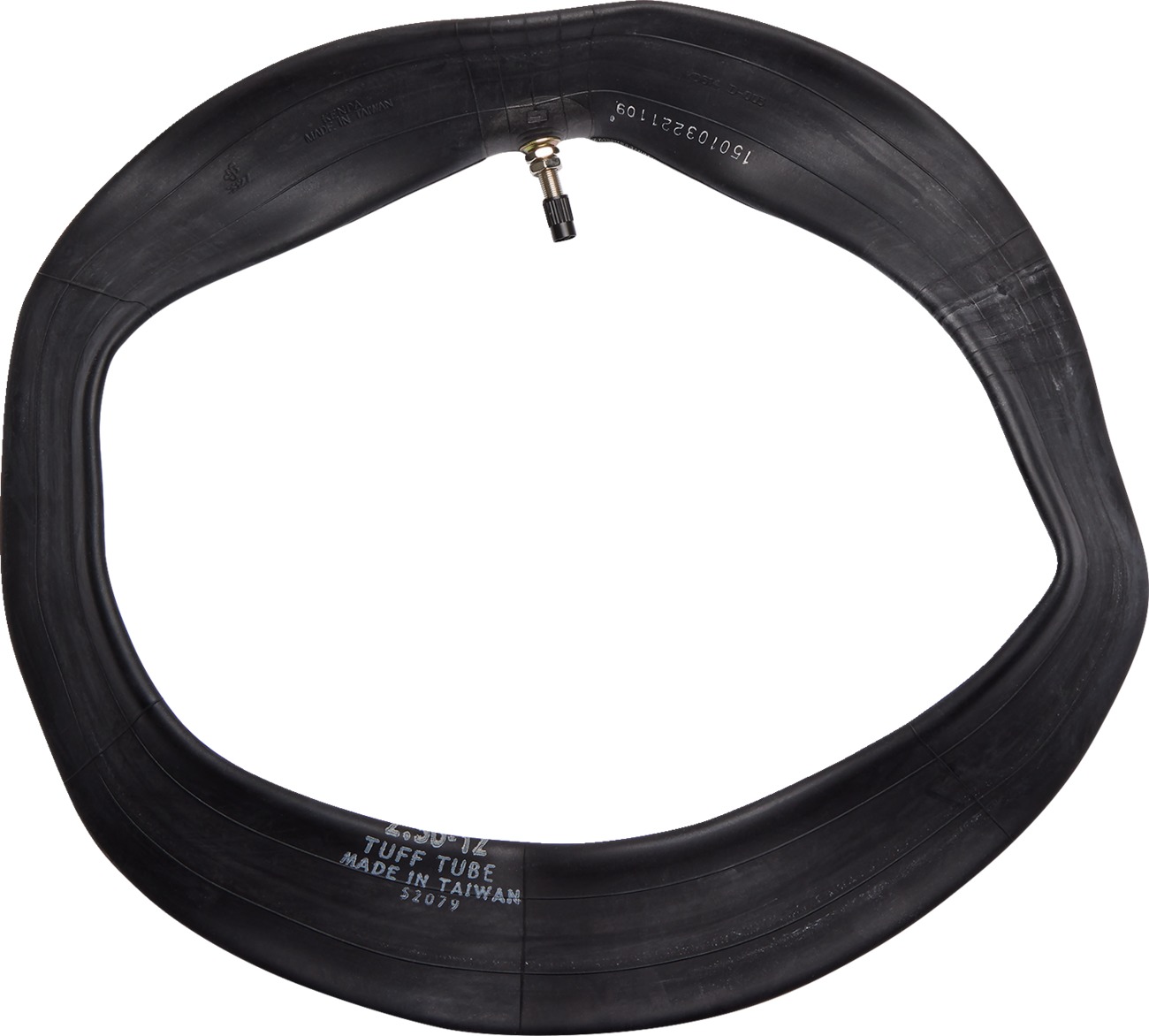 2.50-10 / 2.75-10 Standard Motorcycle Inner Tube - TR-4 Center Metal Valve - Click Image to Close