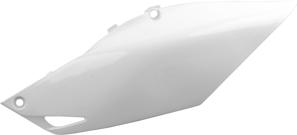 Plastic Side Number Plate - White - For 13-17 CRF450R CRF250R - Click Image to Close