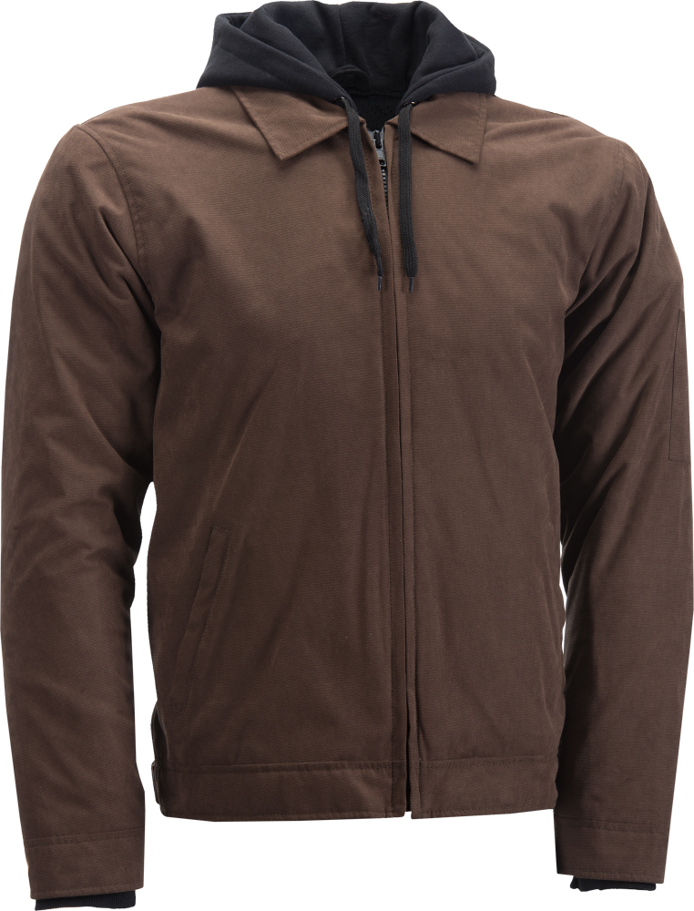 Gearhead Riding Jacket Brown Small - Click Image to Close