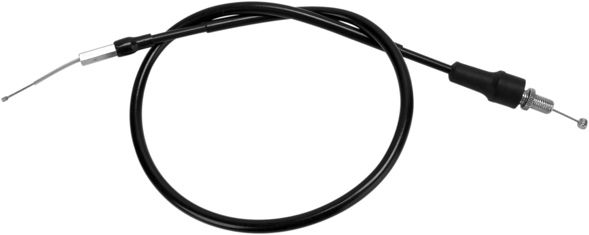 Black Vinyl Throttle Cable - Yamaha YFM660 Grizzly - Click Image to Close
