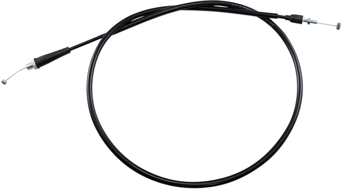 Black Vinyl Throttle Cable - Honda TRX - Click Image to Close